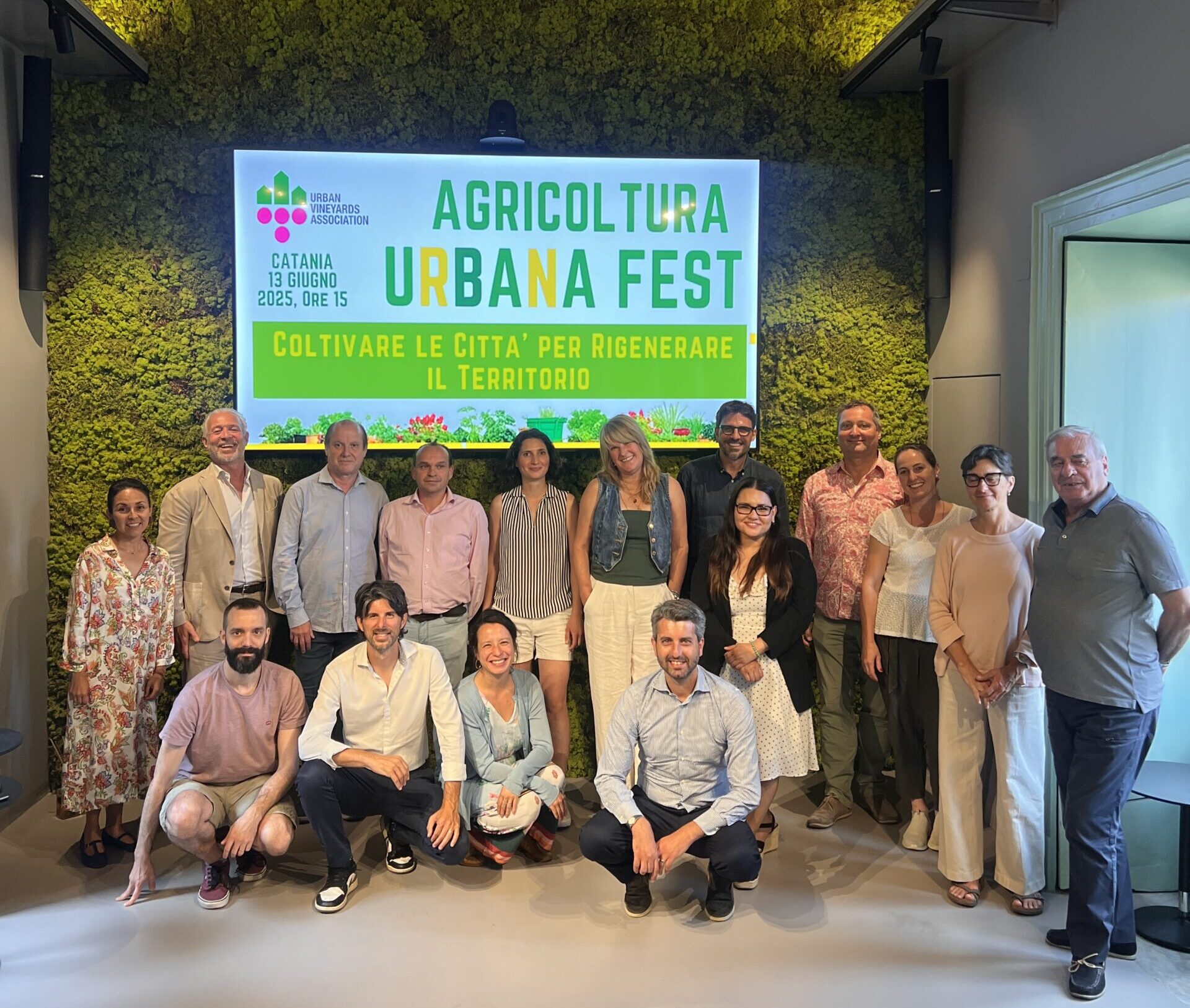U.V.A. Annual Meeting 2025 – A Global Celebration of Urban Viticulture in Catania