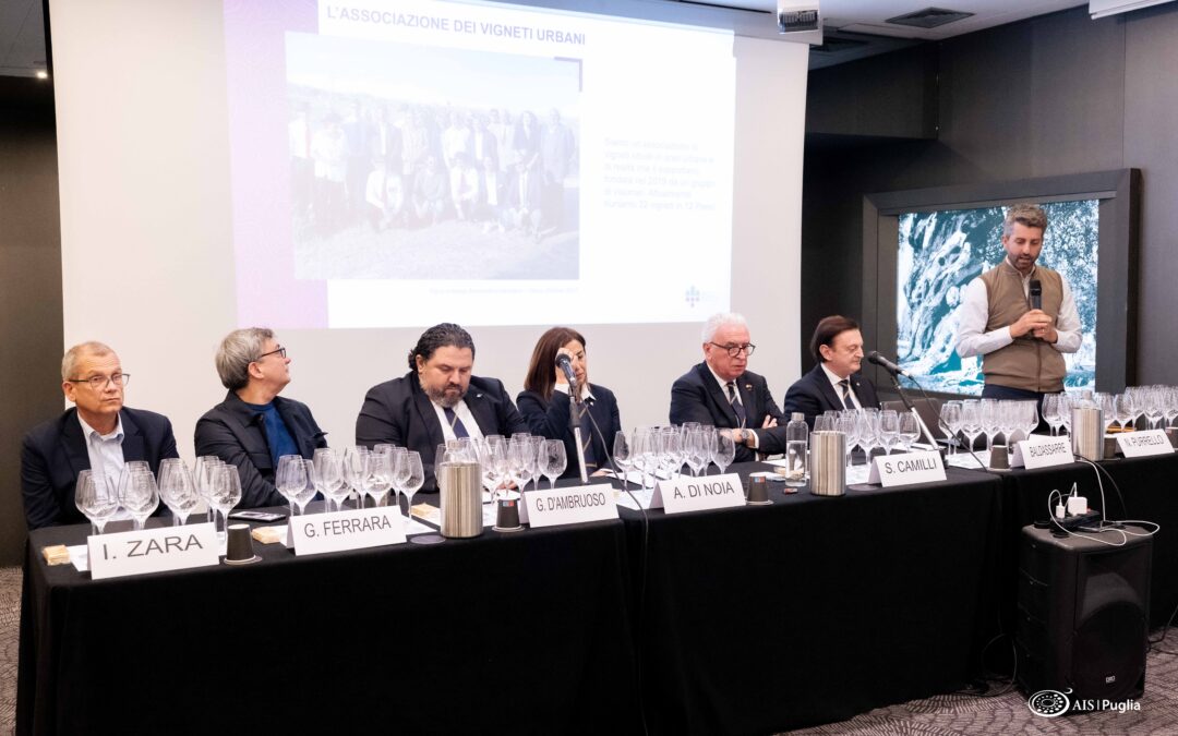 Urban Vineyards Association ha partecipato a “Urban Vines. Silent Clusters of History, Nature, and Culture” a Bari